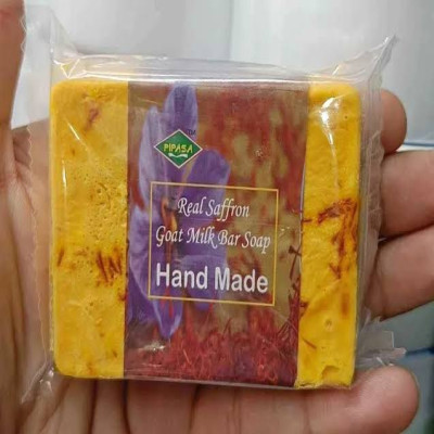 Saffron Goat Milk Soap 100 Gm